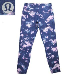 Lululemon Legging Align High Rise Pant Tie Dye Circulate W5DWWS 25" Size 10